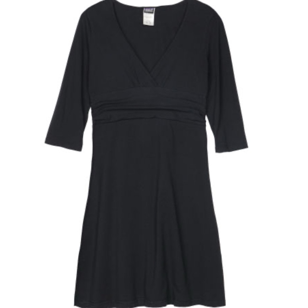 Patagonia Margo Dress black sports mini cotton S